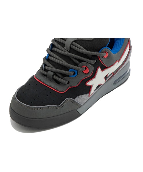 A BATHING APE(アベイシングエイプ)の「FLIP STA #2(スニーカー・メンズ・ブラック/グリーン・8.5/9.5/7/9/10/8/12/11)」の7枚目の写真