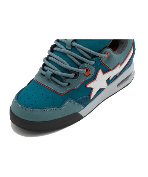 A BATHING APE(アベイシングエイプ)の「FLIP STA #2(スニーカー・メンズ・ブラック/グリーン・8.5/9.5/7/9/10/8/12/11)」の8枚目の写真