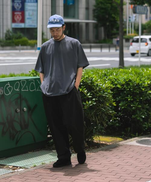 EKAL(エカル)の「『UVカット/静電気防止/イージーケア』SMOOTH WOOLY LIKE Short-Sleeve T-shirts(Tシャツ/カットソー・メンズ・ネイビー/チャコールグレー/ライトグレー・LARGE/MEDIUM)」の17枚目の写真
