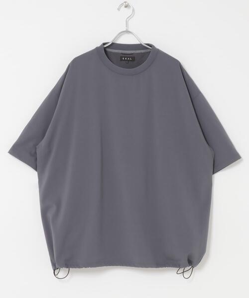 EKAL(エカル)の「『UVカット/静電気防止/イージーケア』SMOOTH WOOLY LIKE Short-Sleeve T-shirts(Tシャツ/カットソー・メンズ・ネイビー/チャコールグレー/ライトグレー・LARGE/MEDIUM)」の18枚目の写真