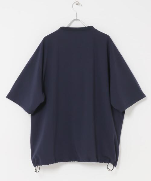 EKAL(エカル)の「『UVカット静電気防止/イージーケア』SMOOTH WOOLY LIKE Short-Sleeve T-shirts(Tシャツ/カットソー・メンズ・ネイビー/チャコールグレー/ライトグレー・LARGE/MEDIUM)」の4枚目の写真