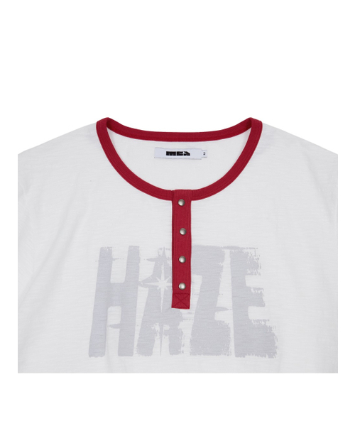 MEA（メア）の「HAZE HENLEY T-SHIRT [WHITE]（Tシャツ/カットソー・メンズ・その他・3/2）」の3枚目の写真