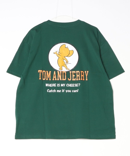 Tom＆Jerry（トムアンドジェリー）の「トムジェリ　Tシャツ（Tシャツ/カットソー・メンズ・ベージュ系その他/ベージュ/ネイビー/チャコールグレー/ダークグリーン/ホワイト系その他3/オフホワイト/ベージュ系その他2/グレー系その他/ブルー系その他/グリーン系その他/ベージュ系その他3/ホワイト系その他2/グレー系その他2/グレー系その他3/ホワイト系その他・M/L/XL）」の13枚目の写真