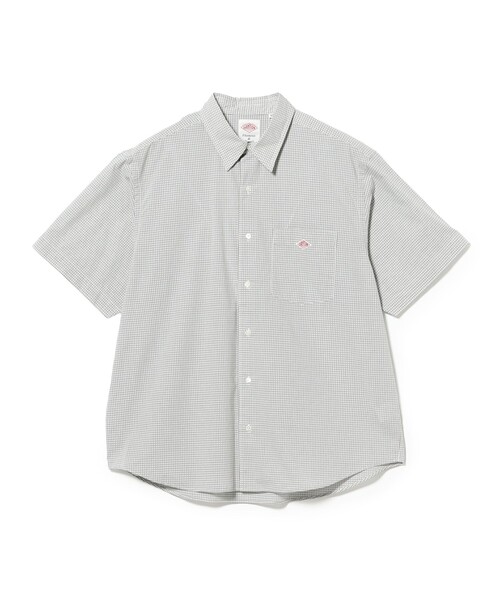 DANTON(ダントン)の「【別注】DANTON / ショートスリーブ チェック シャツ(シャツ/ブラウス・メンズ・ホワイト/ブラック・SMALL/MEDIUM/X-LARGE/LARGE)」の4枚目の写真