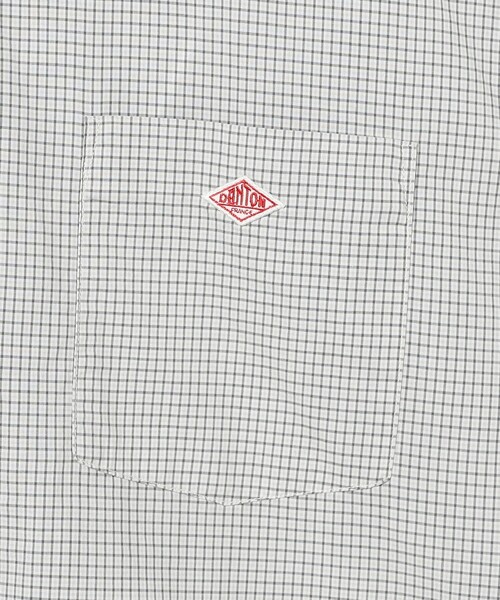 DANTON(ダントン)の「【別注】DANTON / ショートスリーブ チェック シャツ(シャツ/ブラウス・メンズ・ホワイト/ブラック・SMALL/MEDIUM/X-LARGE/LARGE)」の7枚目の写真