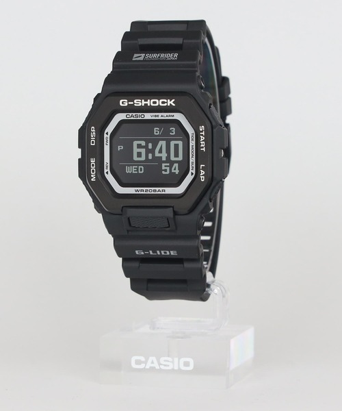 G-SHOCK（ジーショック）の「SURFRIDER FOUNDATION コラボレーションモデル / GBX-100SFJ-1JR（デジタル腕時計・メンズ・ブラック×ホワイト・FREE）」の8枚目の写真