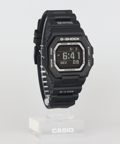 G-SHOCK（ジーショック）の「SURFRIDER FOUNDATION コラボレーションモデル / GBX-100SFJ-1JR（デジタル腕時計・メンズ・ブラック×ホワイト・FREE）」の9枚目の写真