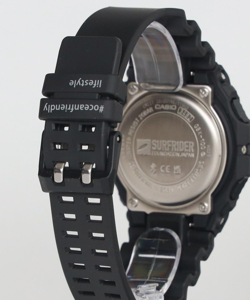 G-SHOCK（ジーショック）の「SURFRIDER FOUNDATION コラボレーションモデル / GBX-100SFJ-1JR（デジタル腕時計・メンズ・ブラック×ホワイト・FREE）」の11枚目の写真