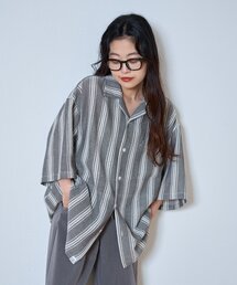 CIAOPANIC TYPY | 【ユニセックス】【AMALFI】ストライプシャツ(シャツ/ブラウス)