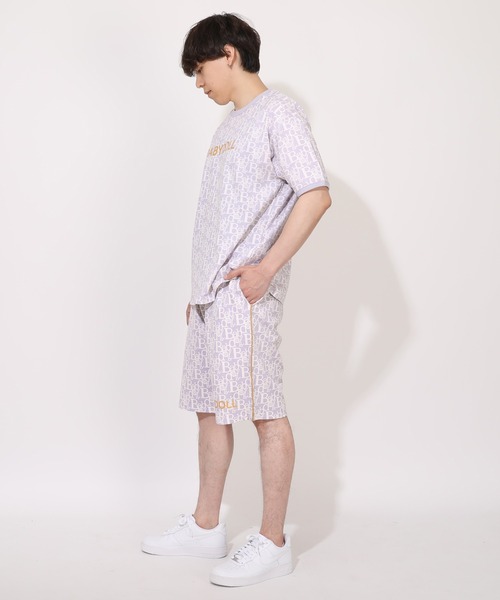 BABYDOLL(ベビードール)の「親子お揃い 1stモノグラムハーフパンツ 1794A (トップス別売)(その他パンツ・メンズ・ネイビー/アッシュグレー・ユニセックスM/ユニセックスS/ユニセックスXL/ユニセックスL)」の7枚目の写真