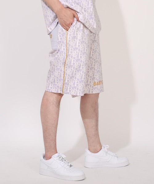 BABYDOLL(ベビードール)の「親子お揃い 1stモノグラムハーフパンツ 1794A (トップス別売)(その他パンツ・メンズ・ネイビー/アッシュグレー・ユニセックスM/ユニセックスS/ユニセックスXL/ユニセックスL)」の8枚目の写真