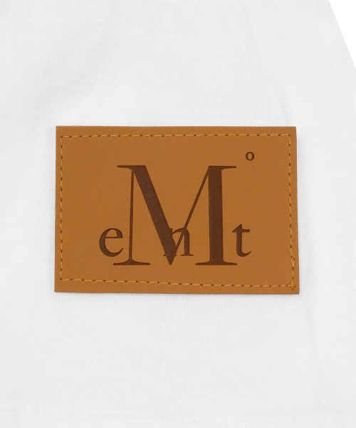 MUCENT（ムセント）の「ムセント x コイリス アリエルサイドレザーパッチ半袖Tシャツ (2カラー)（Tシャツ/カットソー・レディース・ブラック/ホワイト・FREE）」の14枚目の写真