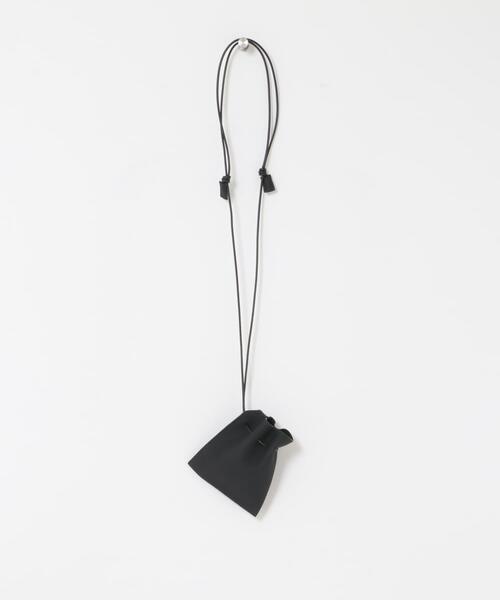 ITTI(イッチ)の「ITTI HERRIE KINCHAKU POUCH(ポーチ・メンズ・ブラック/ベージュ系その他・XX-SMALL)」の9枚目の写真