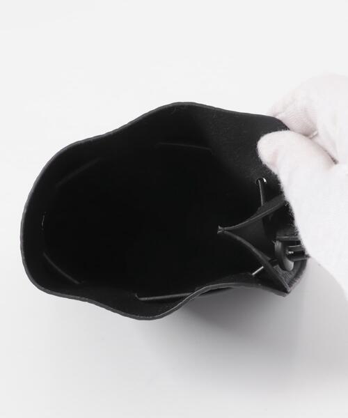 ITTI(イッチ)の「ITTI HERRIE KINCHAKU POUCH(ポーチ・メンズ・ブラック/ベージュ系その他・XX-SMALL)」の8枚目の写真