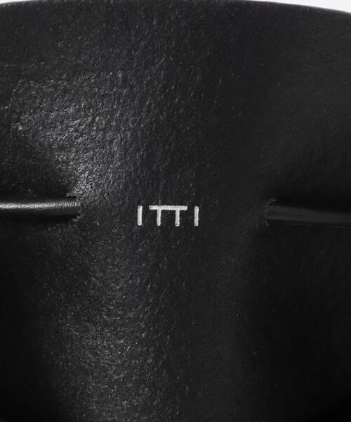 ITTI(イッチ)の「ITTI HERRIE KINCHAKU POUCH(ポーチ・メンズ・ブラック/ベージュ系その他・XX-SMALL)」の5枚目の写真