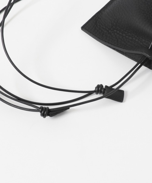 ITTI(イッチ)の「ITTI HERRIE KINCHAKU POUCH(ポーチ・メンズ・ブラック/ベージュ系その他・XX-SMALL)」の6枚目の写真