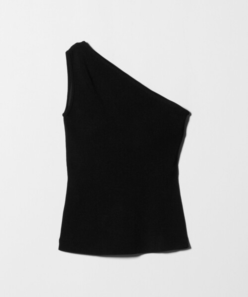 NICENICE MOMENT(ナイスナイスモーメント)の「【別注】<NICENICE MOMENT for 6>ONE SHOULDER TOP/トップス(その他トップス・レディース・ダークブラウン/レッド/ブラック・S/M)」の2枚目の写真
