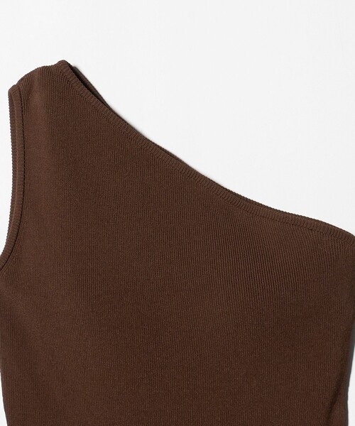 NICENICE MOMENT(ナイスナイスモーメント)の「【別注】<NICENICE MOMENT for 6>ONE SHOULDER TOP/トップス(その他トップス・レディース・ダークブラウン/レッド/ブラック・S/M)」の13枚目の写真