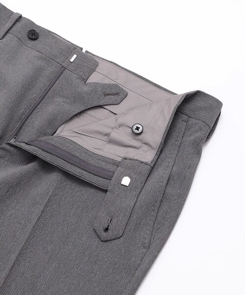 MACKINTOSH PHILOSOPHY(マッキントッシュ フィロソフィー)の「トロッター トラウザーズ#055 マイクロ千鳥(その他パンツ・メンズ・グレー系その他2/ネイビー/グレー/チャコールグレー・38/40/42)」の10枚目の写真