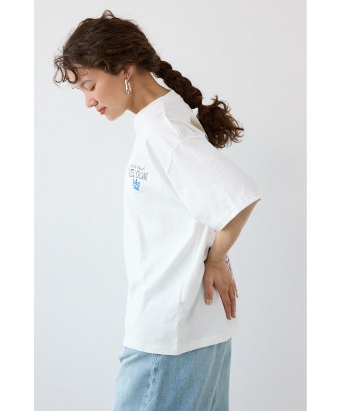 RODEO CROWNS WIDE BOWL(ロデオクラウンズワイドボウル)の「Spray Graffiti TEE(Tシャツ/カットソー・レディース・ミント/オフホワイト/ブラック・MEDIUM/LARGE)」の20枚目の写真