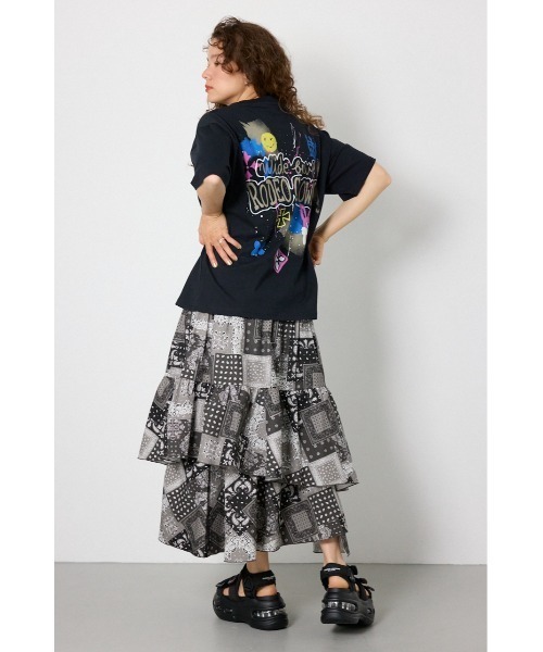 RODEO CROWNS WIDE BOWL(ロデオクラウンズワイドボウル)の「Spray Graffiti TEE(Tシャツ/カットソー・レディース・ミント/オフホワイト/ブラック・MEDIUM/LARGE)」の8枚目の写真