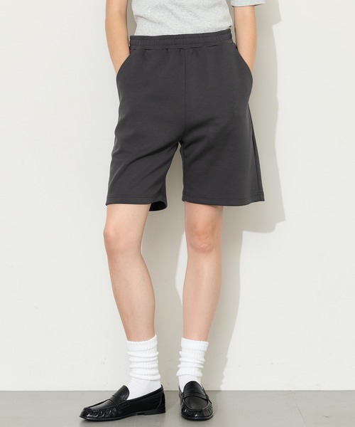 coca(coca)(コカ)の「\速乾・UVカット/ユニセックス ライトソフトジャージーショートパンツ(スウェットパンツ・メンズ・チャコール/ブラック・XL/L/M)」の2枚目の写真