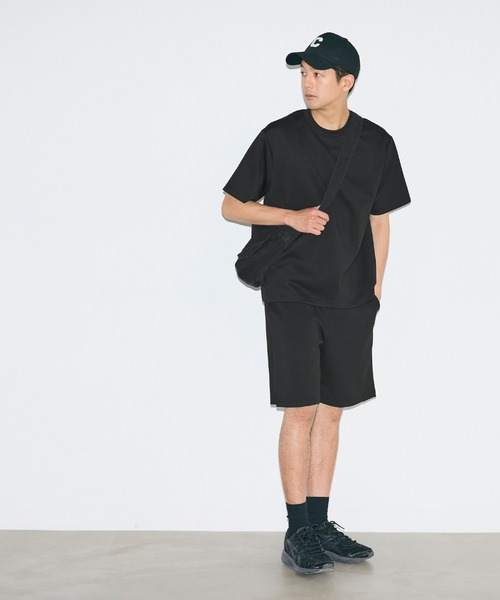 coca(coca)(コカ)の「\速乾・UVカット/ユニセックス ライトソフトジャージーショートパンツ(スウェットパンツ・メンズ・チャコール/ブラック・XL/L/M)」の3枚目の写真