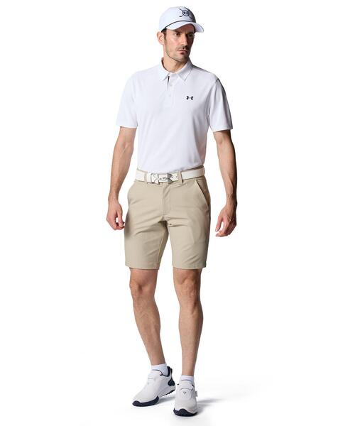 UNDER ARMOUR(アンダーアーマー)の「UAアーマードライ カノコ ポロ(ゴルフ/メンズ)(ポロシャツ・メンズ・ホワイト・M/3XL/XL/S/2XL/L)」の3枚目の写真