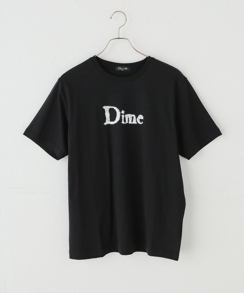 DIME(ダイム)の「【Dime/ダイム】 CLASSIC SPIKED T-SHIRT(Tシャツ/カットソー・レディース・ホワイト/ブラック・SMALL)」の1枚目の写真