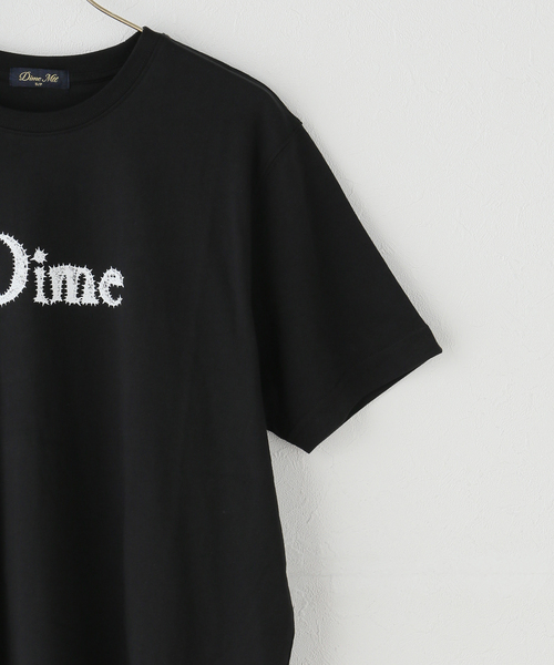 DIME(ダイム)の「【Dime/ダイム】 CLASSIC SPIKED T-SHIRT(Tシャツ/カットソー・レディース・ホワイト/ブラック・SMALL)」の4枚目の写真