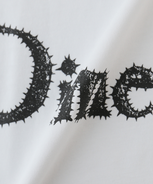 DIME(ダイム)の「【Dime/ダイム】 CLASSIC SPIKED T-SHIRT(Tシャツ/カットソー・レディース・ホワイト/ブラック・SMALL)」の8枚目の写真