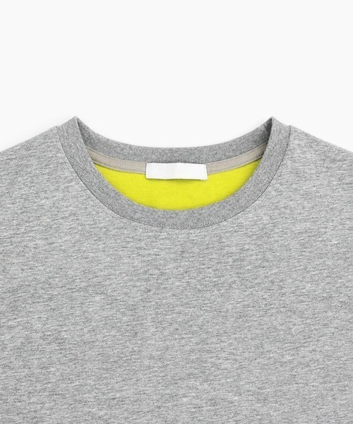 raucohouse(ラウコハウス)の「レイヤードロールアップTシャツ(Tシャツ/カットソー・レディース・グレー・FREE)」の8枚目の写真