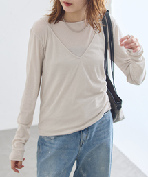 journal standard L'essage | シアーレイヤーロンT(Tシャツ/カットソー)