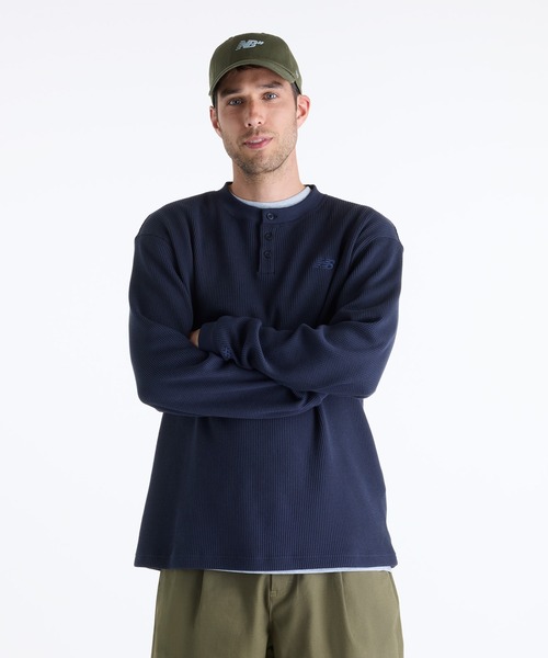 Numeric ワッフルニットロングスリーブTシャツ（Tシャツ/カットソー