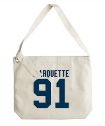 Ol' Basics(オール・ベーシックス) ショルダーバッグ キャンバス ロゴ ナンバリング プリント 鞄 BAG アメカジ メンズ レディース ユニセックス