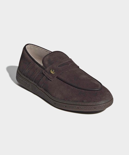 adidas(アディダス)の「ハンドボール スペツィアル ローファー / HANDBALL SPEZIAL LOAFER / アディダスオリジナルス adidas Originals ローファースニーカー(ローファー・レディース・ブラウン・23.5cm/22.5cm/23.0cm/27.0cm/27.5cm/28.0cm/28.5cm/29.0cm/26.5cm/26.0cm/22.0cm/29.5cm/24.0cm/25.0cm/24.5cm/25.5cm/30.0cm)」の4枚目の写真