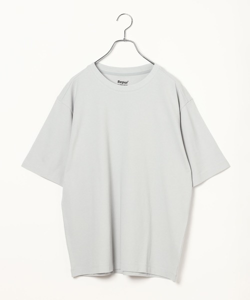 GLOBAL WORK(グローバルワーク)の「抗菌防臭カノコTシャツ/半袖/1046548(Tシャツ/カットソー・メンズ・ネイビー/ブラウン系その他7/グレー系その他4・LARGE/SMALL/X-LARGE/MEDIUM)」の1枚目の写真