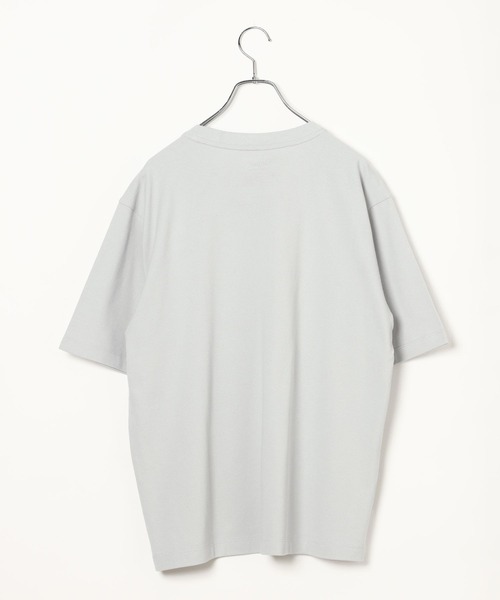 GLOBAL WORK(グローバルワーク)の「抗菌防臭カノコTシャツ/半袖/1046548(Tシャツ/カットソー・メンズ・ネイビー/ブラウン系その他7/グレー系その他4・LARGE/SMALL/X-LARGE/MEDIUM)」の4枚目の写真