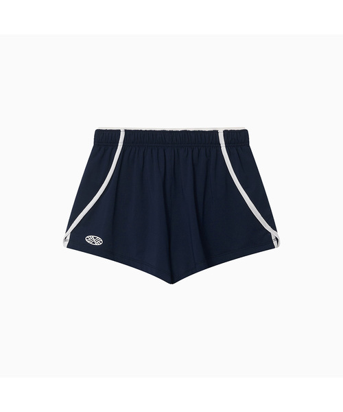 MENASOO(ミナス)の「Mesh Runner Soft Shorts_Navy(その他パンツ・レディース・ネイビー・M/S)」の1枚目の写真