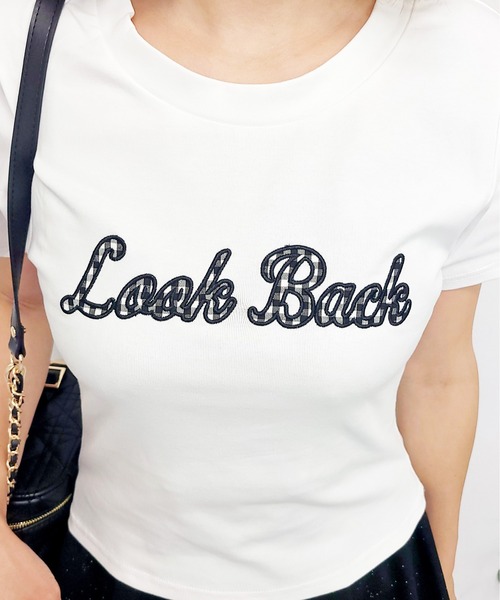 FUN(ファン)の「シュシュツキチビT(Tシャツ/カットソー・レディース・オフホワイト/ブラック/ホワイト×ブラック・FREE)」の7枚目の写真