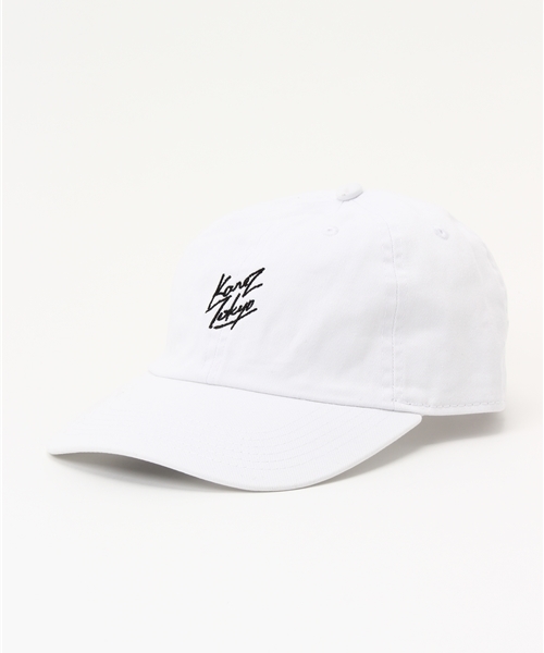 KaneZ（ケインズ）の「【KaneZ×WHO'S WHO gallery】別注POLO CAP（キャップ・メンズ・ホワイト/ピンク/レモンイエロー/ブラック・FREE）」の2枚目の写真