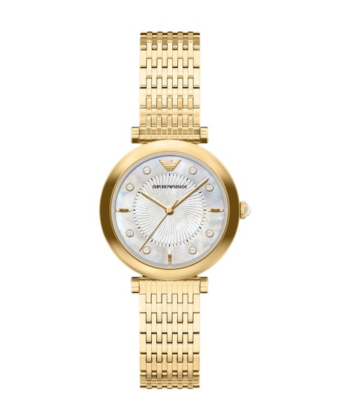 EMPORIO ARMANI(エンポリオアルマーニ)の「エンポリオ・アルマーニ 腕時計 レディース アナログ ステンレス AR11809(アナログ腕時計・レディース・ゴールド・FREE)」の1枚目の写真