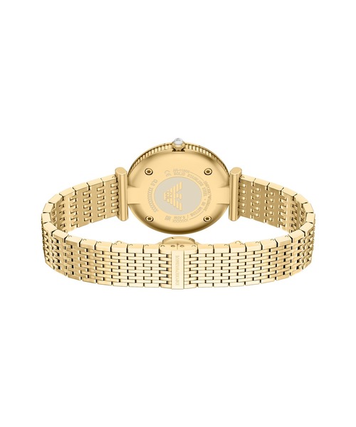 EMPORIO ARMANI(エンポリオアルマーニ)の「エンポリオ・アルマーニ 腕時計 レディース アナログ ステンレス AR11809(アナログ腕時計・レディース・ゴールド・FREE)」の3枚目の写真