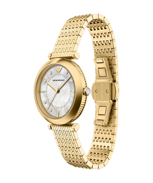 EMPORIO ARMANI(エンポリオアルマーニ)の「エンポリオ・アルマーニ 腕時計 レディース アナログ ステンレス AR11809(アナログ腕時計・レディース・ゴールド・FREE)」の6枚目の写真