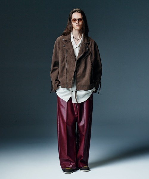 glamb(グラム)の「Grace Open Collar Shirt / グレースオープンカラーシャツ(シャツ/ブラウス・メンズ・ブラック/ブルー/ホワイト・S/M/L)」の11枚目の写真