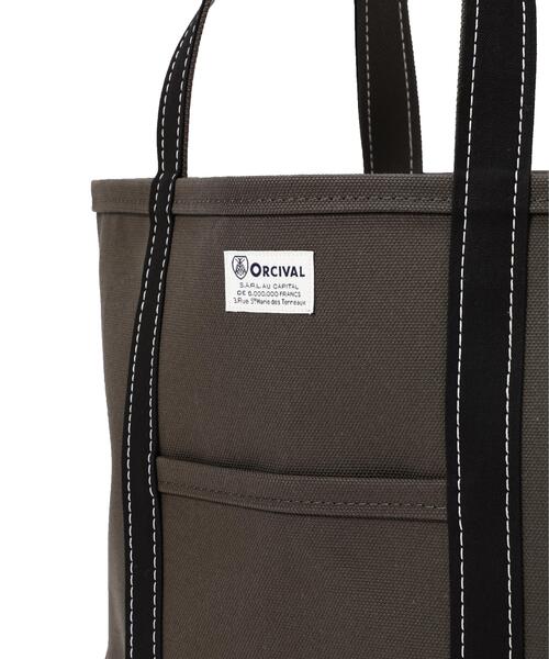 ORCIVAL(オーシバル)の「ORCIVAL (オーシバル)キャンバストートバッグ 中/OR-H0284 KWC(トートバッグ・レディース・ブラック/チャコールグレー/タン/イエロー/ピンク系その他3/モカ・M)」の11枚目の写真