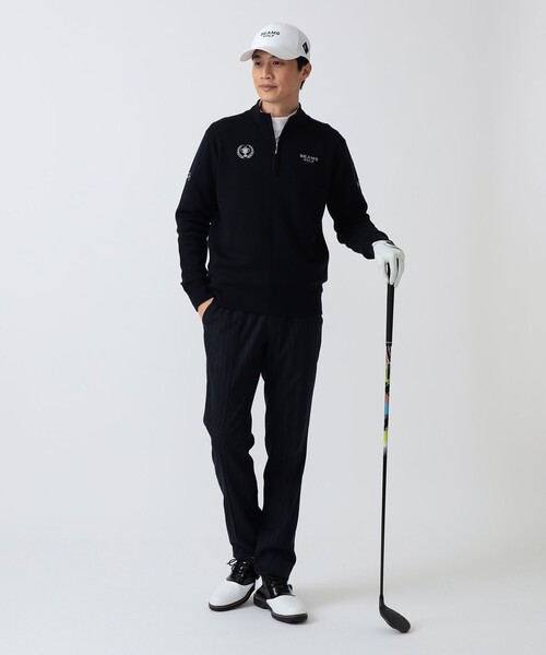 BEAMS GOLF(ビームスゴルフ)の「PURPLE LABEL / ストレッチ サキソニー ストライプ パンツ(その他パンツ・メンズ・グレー・46/48/50)」の10枚目の写真