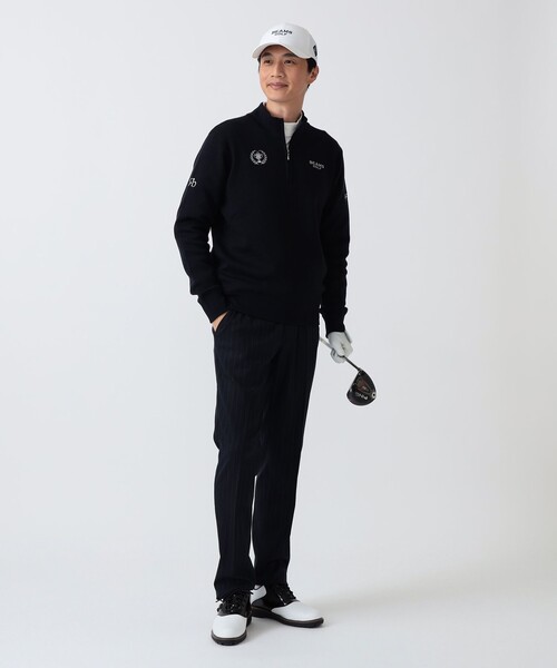 BEAMS GOLF(ビームスゴルフ)の「PURPLE LABEL / ストレッチ サキソニー ストライプ パンツ(その他パンツ・メンズ・グレー・46/48/50)」の11枚目の写真