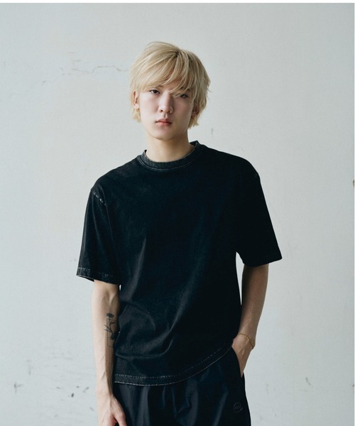 TENEZ（テネス）の「[超限定] Vintage Washed Cotton Tee "Sportsmanship" Backprint（Tシャツ/カットソー・メンズ・ブラック・LARGE/MEDIUM/SMALL/XX-LARGE/X-LARGE）」の2枚目の写真