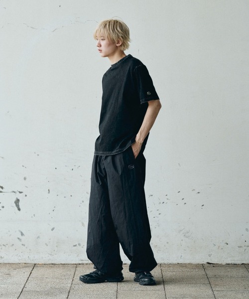 TENEZ（テネス）の「[超限定] Vintage Washed Cotton Tee "Sportsmanship" Backprint（Tシャツ/カットソー・メンズ・ブラック・LARGE/MEDIUM/SMALL/XX-LARGE/X-LARGE）」の7枚目の写真